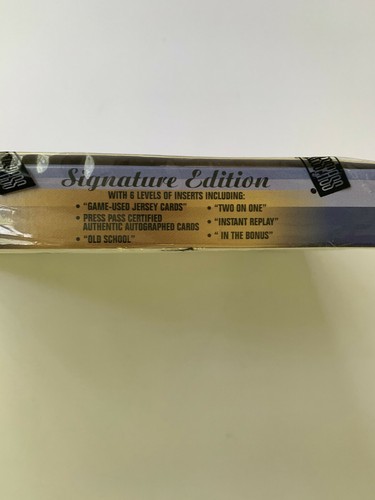 Pressepass SE '99 Basketball versiegelt Hobbybox mit Sammelkarten - 12 Autogramme - Bild 2 von 5