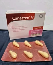 CANESTEN - V -  [6  OVULOS VAGINALES]  NUEVA PRESENTACIÓN - ENVÍO GRATIS -
