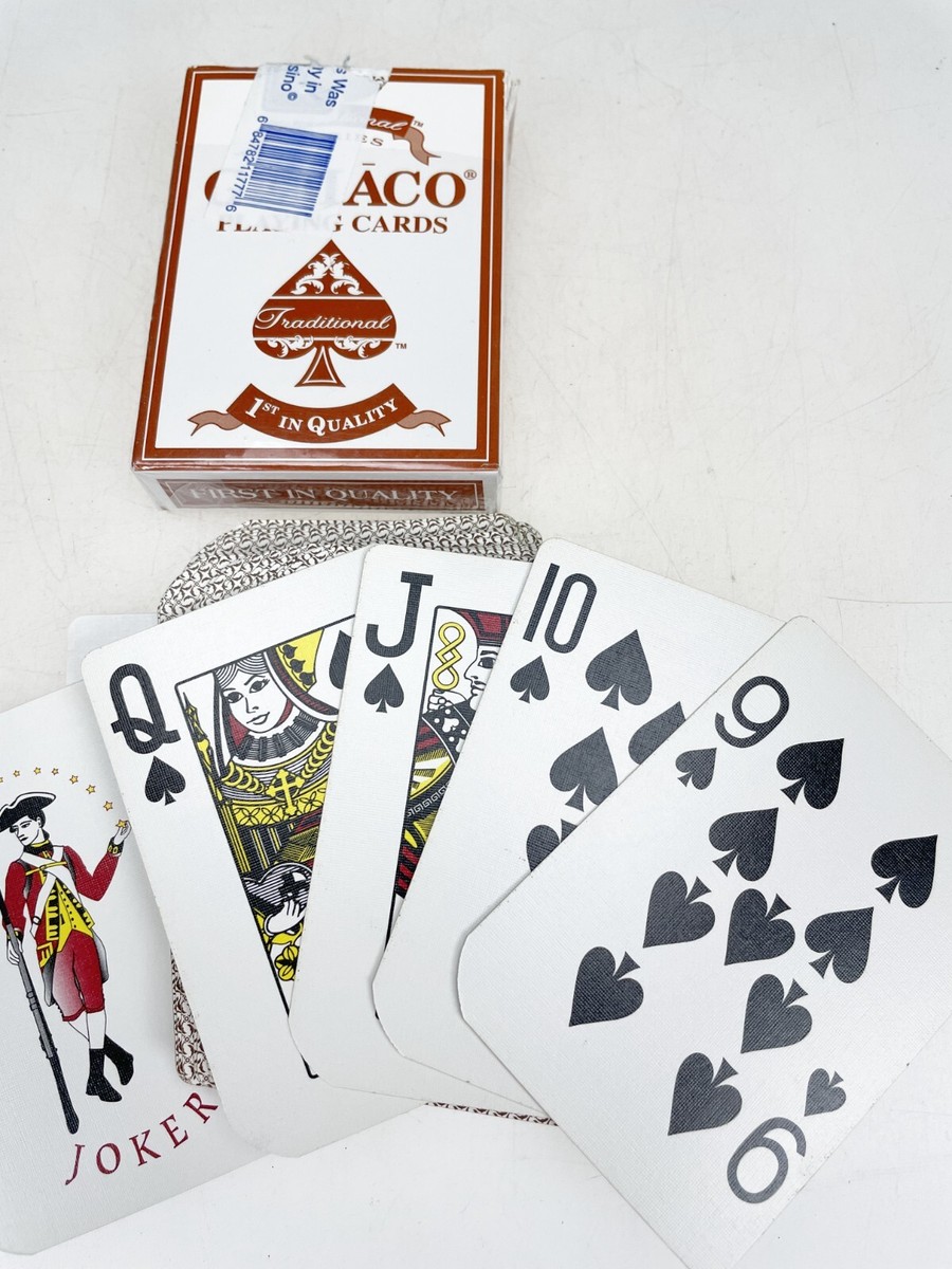 Golden Nugget Casino Deck of Playing Cards Red Box Tilman