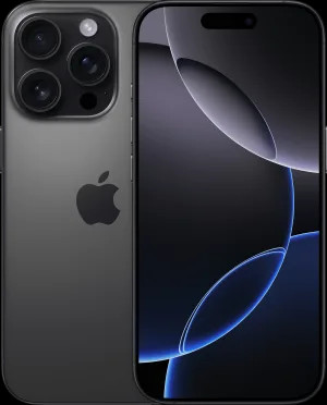 Apple iPhone 16 Pro A3083 T-Mobile Only 128GB Black Titanium Excellent - Picture 1 of 1