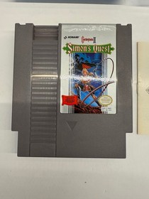 Castlevania ll Simon's Quest Nintendo NES 1987 Complete in Box CIB! L@@K!
