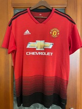 MANCHESTER UNITED 2018 2019 HOME SHIRT JERSEY ADIDAS SIZE L №8MANCHESTER UNITED 