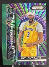2023-24 Panini Prizm - Dominance Anthony Davis #25 Green Prizm