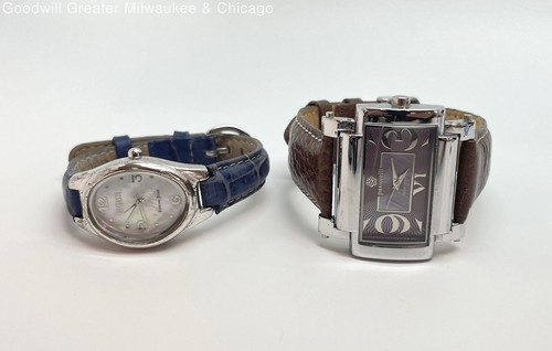 Women's Fashion Silver Tone Stainless-Steel Wristwatches, 109.8g - Picture 3 of 5