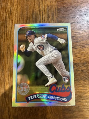 2024 Topps Chrome Pete Crow-Armstrong RAW