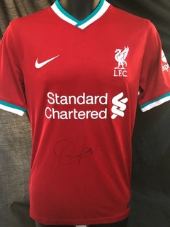 Roberto Firmino Signed Shirt