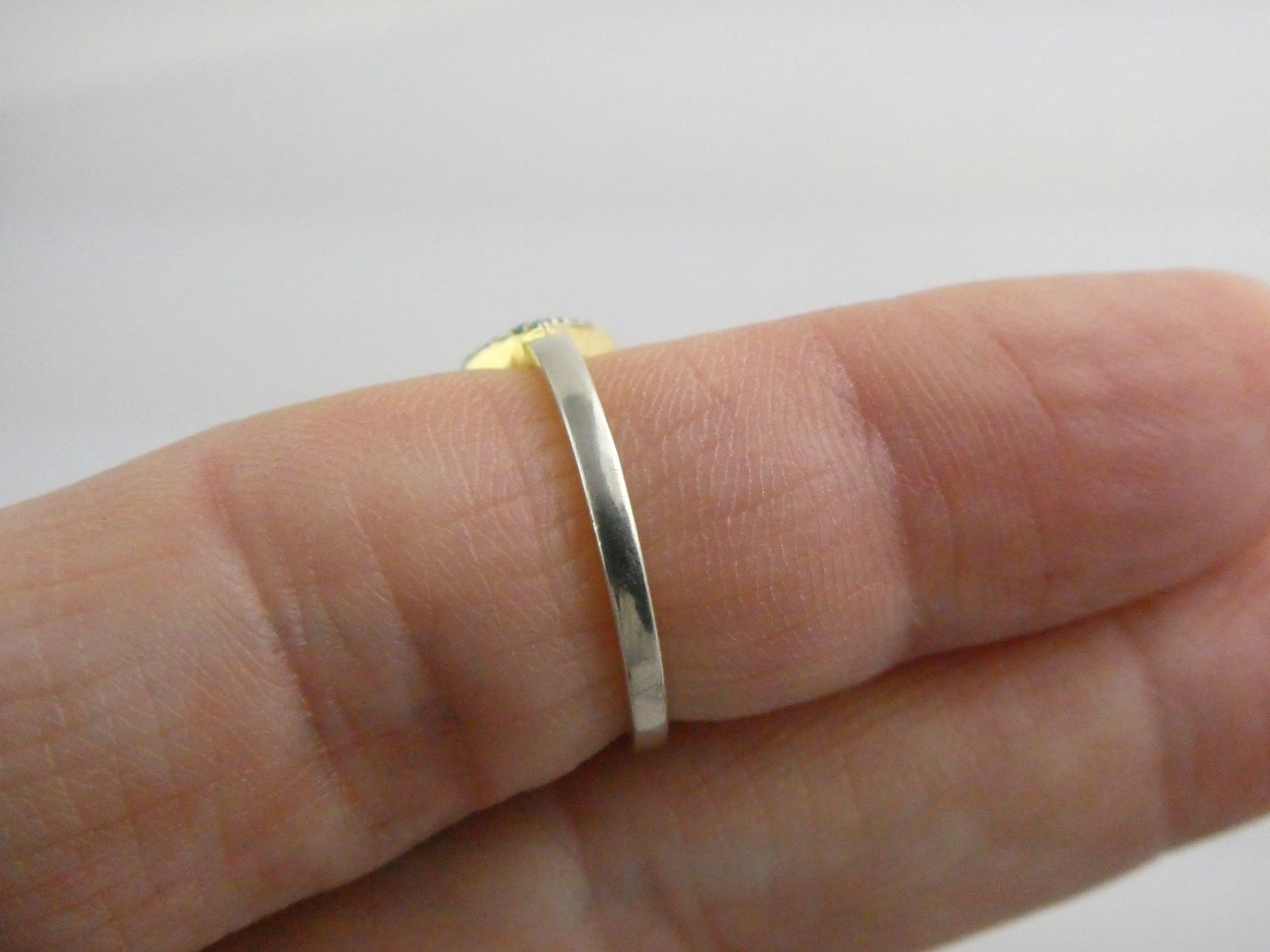 Native Gem Sterling Silver Turquoise Array Ring 9… - image 14