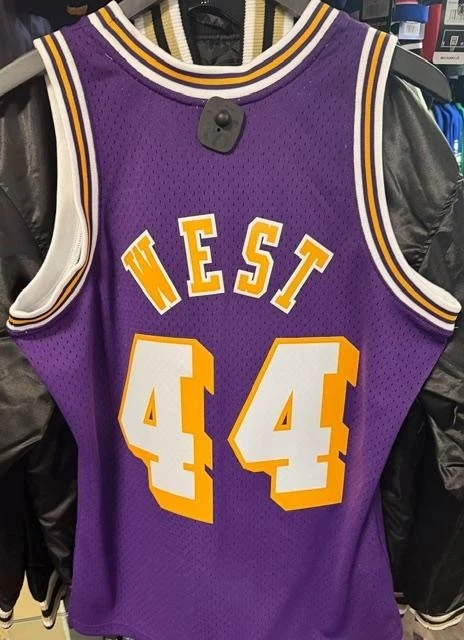 Mitchell & Ness 洛杉矶湖人队Jerry West 体育迷服装与纪念品| eBay