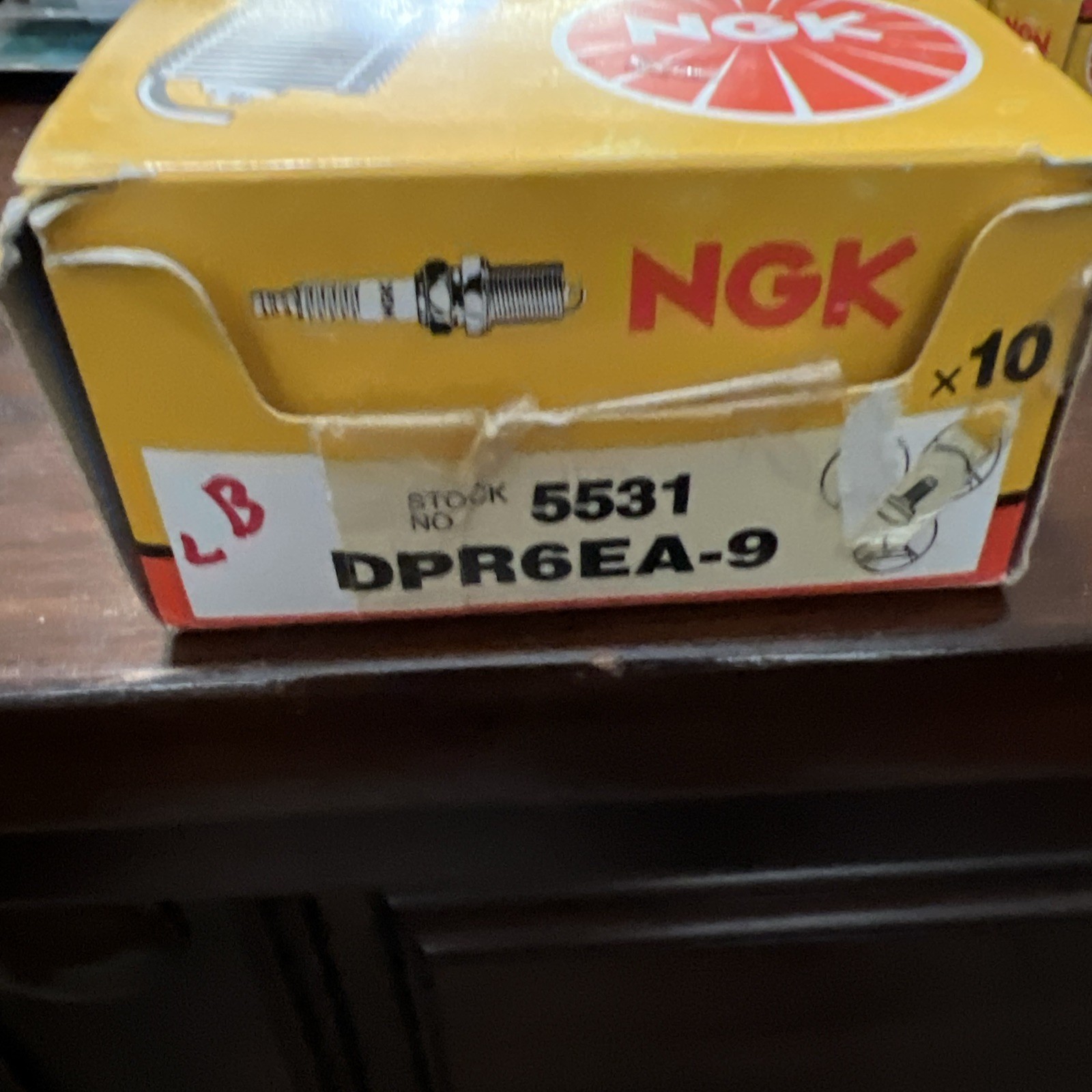 Genuine NGK Spark Plug DPR6EA-9 DPR6EA9 5531 - 10 Pack