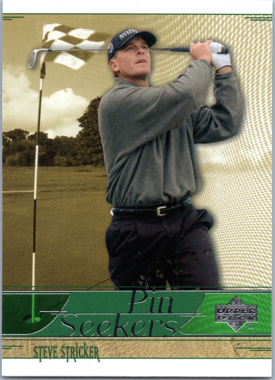2002 Upper Deck Pin Seekers Steve Stricker #PS18