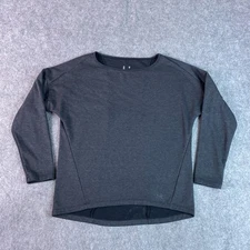 Arc'teryx Naya Botaniec Pullover Womens XS Black Fleece Long Sleeve Lightweight