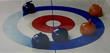 OLYMPIC Curling TABLE TOP Game by Elite Games No Ice Required CURL-222 NEW