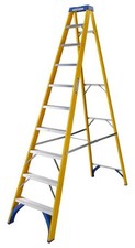 Image of 10 Tread Fibreglass Step Ladder - 7161018