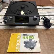 VTG Kodak Carousel 4400 Slide Projector w/ Remote, Manual Tested