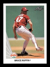 BRUCE RUFFIN ⚾ 1990 Leaf Baseball #151 Phillies