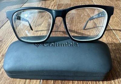 Columbia Mens Eyeglasses Frames Matte Black C8012 VERY GOOD CONDITION
