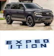 One Pc Letters Emblems Badge Fits For 2022-2024 Front Tailgate Gloss Black