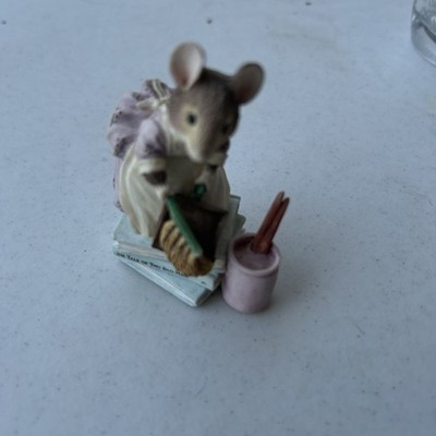 World of Beatrix Potter Hunca Munca sweeping Tale of Two Bad Mice 1995 Lim. Ed