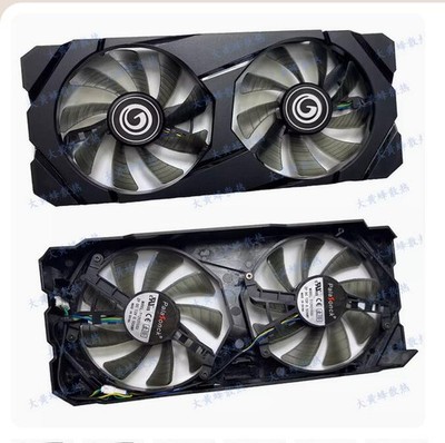 Graphics Card Cooling Fan with Casing For GALAX GTX1660 1660S 1660ti CMP 30HX =