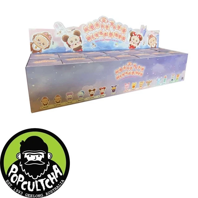 Disney - Squinting Sleepwear Series Blind Box Plush Keychain (Display of 14)