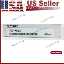 1PC New Keyence FS-V33 Fiber Optic Sensor In Box Free Shipping FSV33
