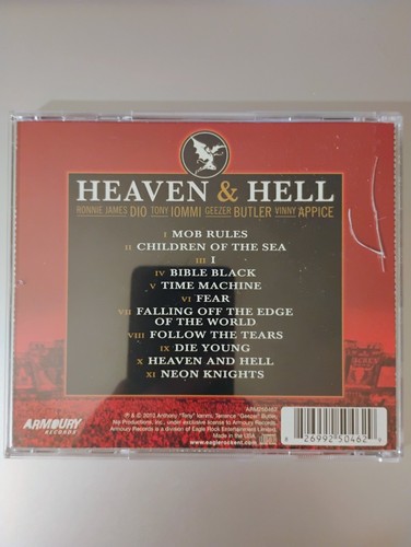 Heaven & Hell - Neon Nights: 30 Years Of... Live In Europe (CD/VG) Black Sabbath - Picture 3 of 4