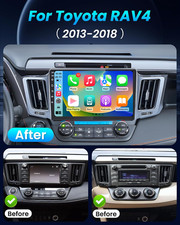 For Toyota RAV4 2013-2018 Apple Carplay Android 13 Car Stereo Radio GPS 64GB