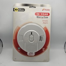 Kidde 10 Year Worry Free Smoke Alarm Sealed Lithium Battery No Battery Changes