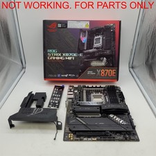 ASUS ROG Strix X870E-E Gaming WiFi AMD AM5 X870 ATX Płyta główna -NIE DZIAŁA-