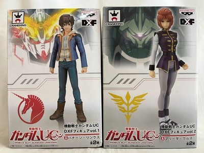 Banpresto Gundam Unicorn DXF Figurenset Banagher Links & Marida Cruz - ungeöf...