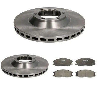 Bremsscheiben Bremsbeläge VORNE ABE (277mm) für HYUNDAI SANTA FÉ I 2000-2006