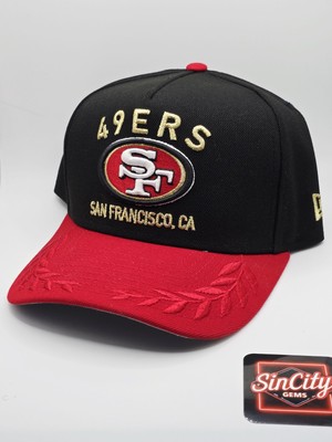 New Era San Francisco 49ers 2025 On Stage Draft Hat A-Frame