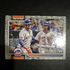 Topps Update 2025 Francisco Lindor Juan Soto #US260 Mets Veteran Combos Foil
