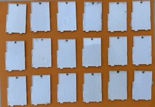 Nintendo Ds Lite Lot Of 18 Battery Covers Polar Crystal White OEM ORIGINAL Parts