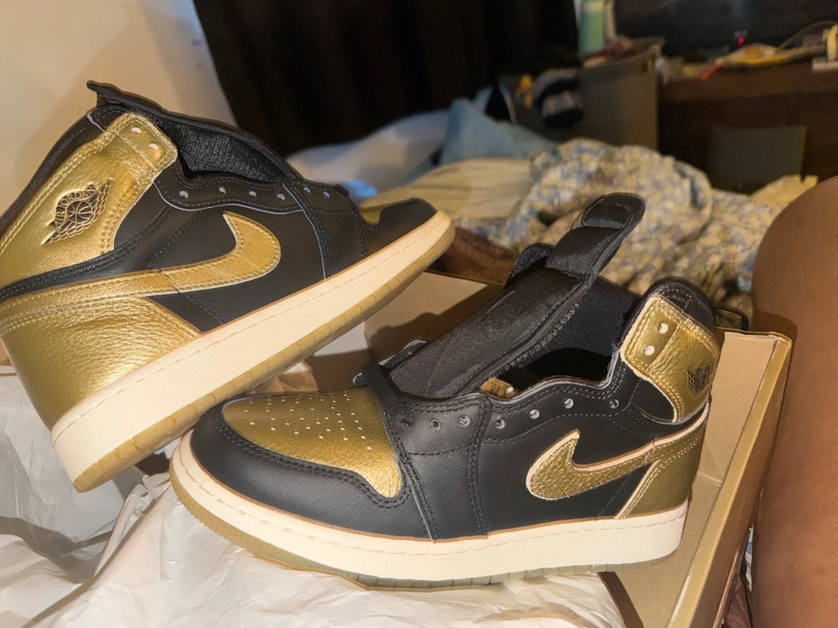Preços baixos em Jordan 1 Retro Black Gold | eBay
