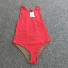 Acacia Swimsuit Womens XL Red Cece FullPC One Piece Open Back Torch Bathing