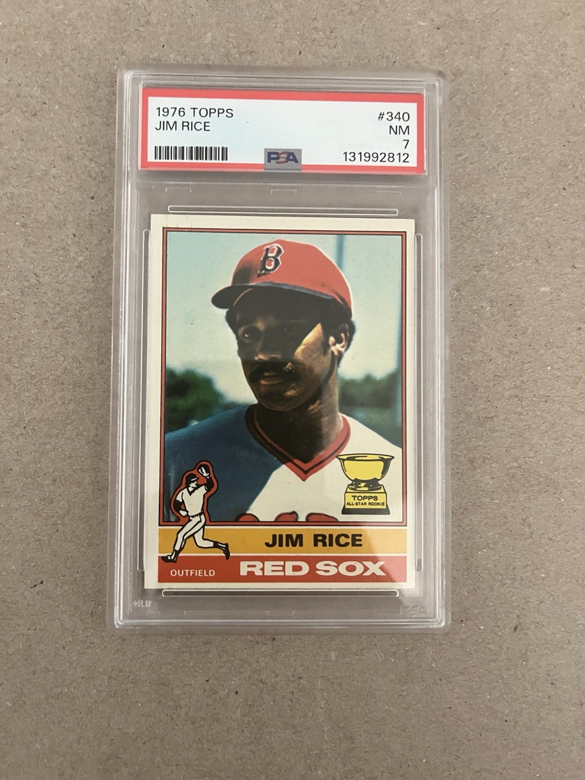 1976 Topps Jim Rice #340 PSA 7