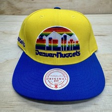 NEW Denver Nuggets Mitchell Ness Throwback Lo...