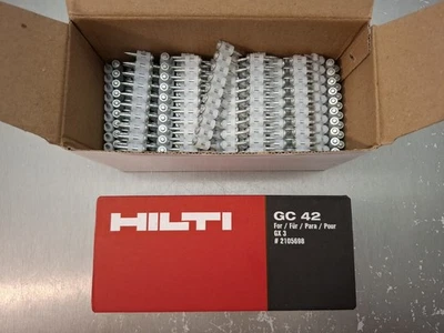 1000 Clous 22mm + HILTI GC 42 (02.09.2026) pour Cloueur HILTI GX 3 - Bild 1 von 4