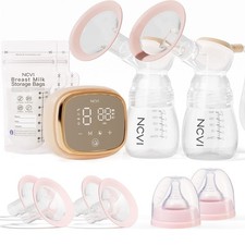 Double Electric Breast Pump 4400mAh Rechargeable Night