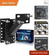 Spare Tire Carrier,Boat Trailer Spare Tire Mount, Spare Tire Mount for Utilit...