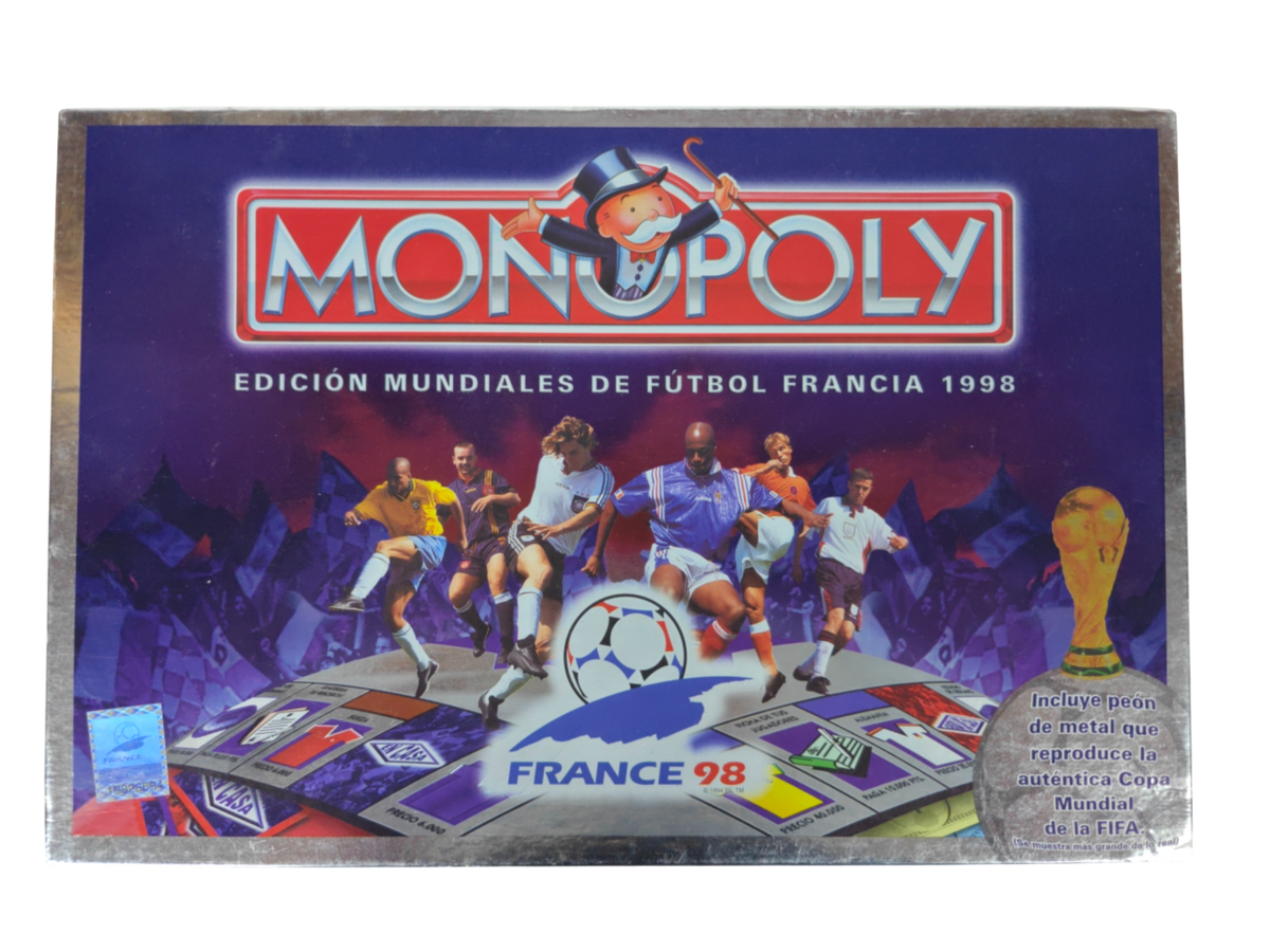 モノポリー 98フランスW杯エディション Monopoly France 98 World Cup Edition Soccer Football Board Game