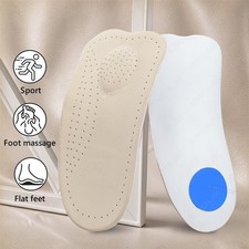 3/4 Length Half Arch Support Orthopedic Shoes Sole Insole FlatFoot Correct Feet