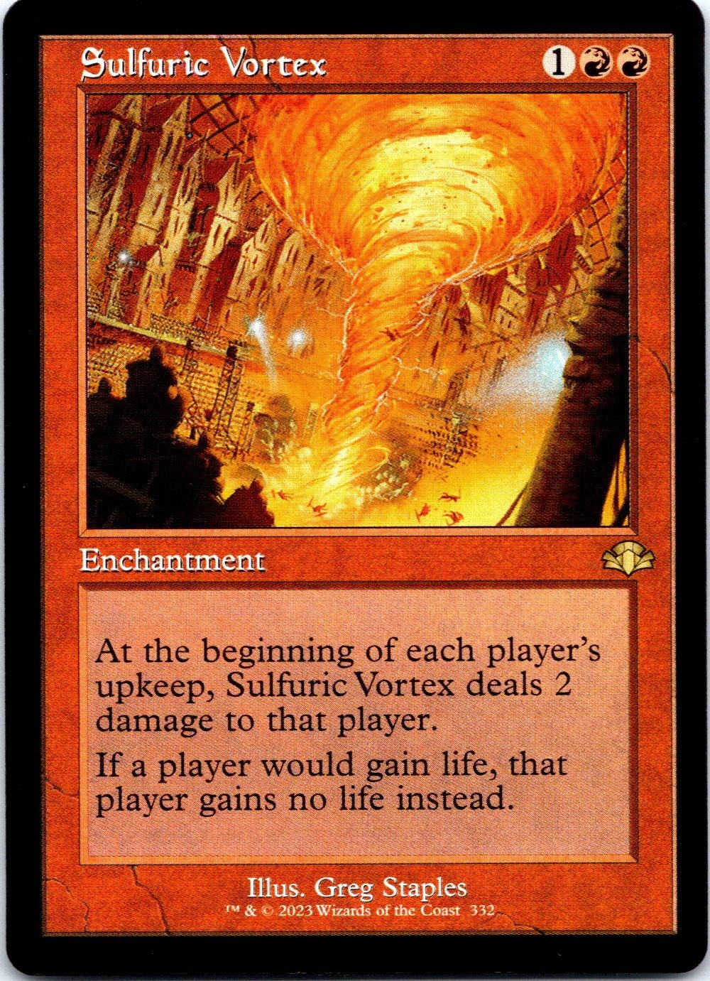 Sulfuric Vortex (Retro Frame) [DMR 332] NM MTG