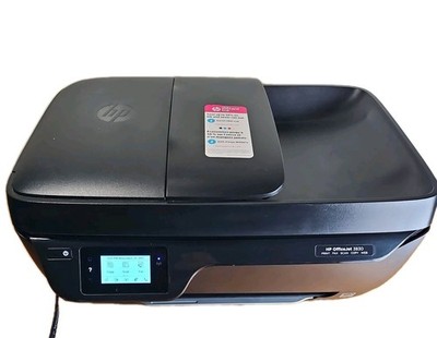 HP Office Jet 3830 Touchscreen Printer- Good Condition No Ink Tested 