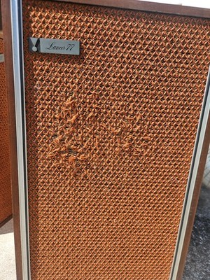 JBL LANCER 77 VINTAGE SPEAKERS BROWN RICH WARM MODEL LX4-2 | eBay