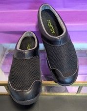 Kuru The Draft Shoes Men's 10/ Women's 12 Black Slip On Mules Comfort Shoes