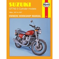 Suzuki GT750 J/K/L/M/A 738Cc 3-Zyl. 1971-1977 Motorrad Reparaturhandbuch Haynes