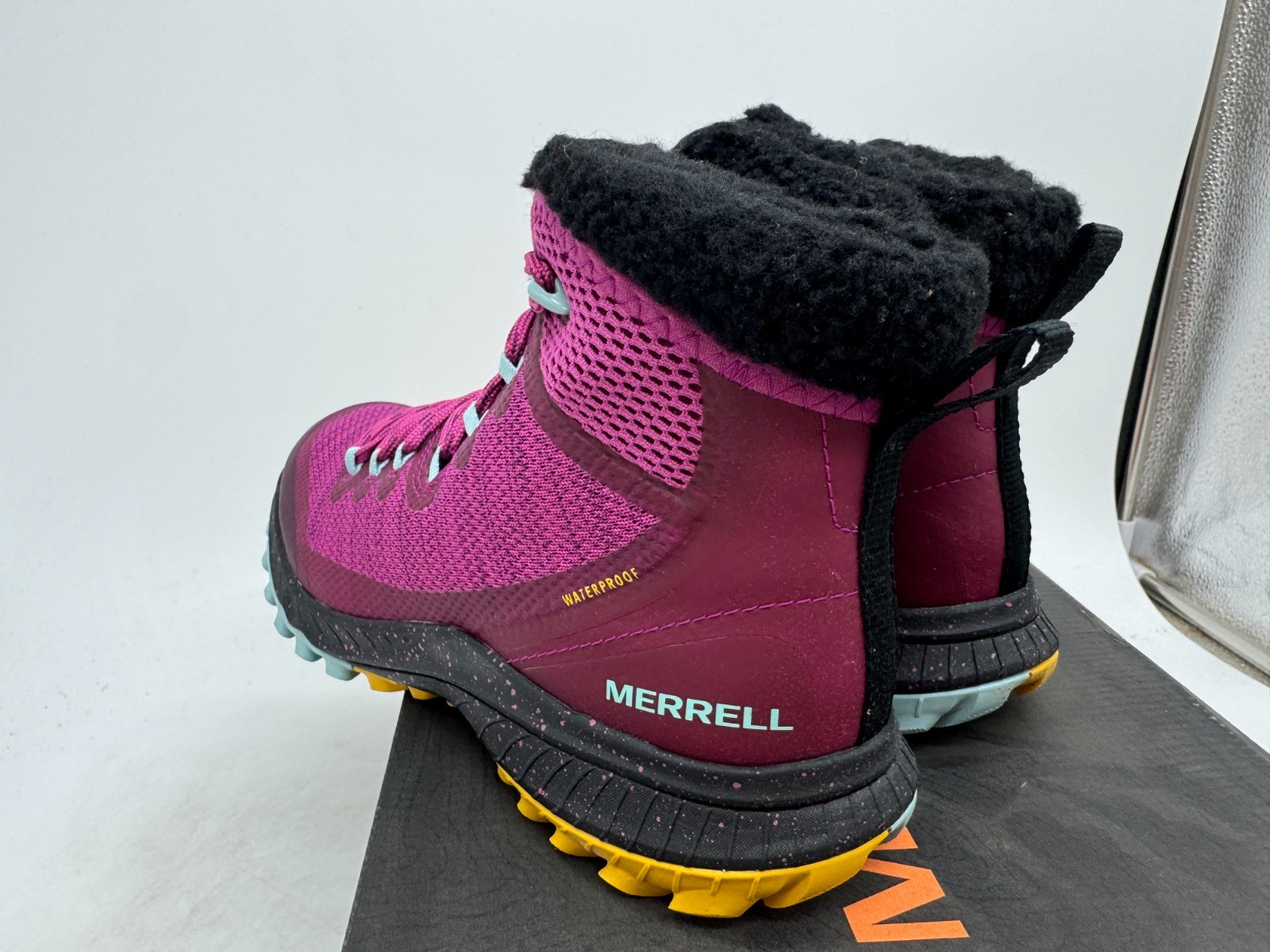 Merrell Bravada Knit Bluff scarpe da trekking donna rosa stringate outdoor 9