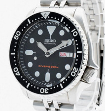 Leggi! [QUASI NUOVO] SEIKO Black Boy 7S26-0020 SKX007 Divers Automatico Uomo Giappone